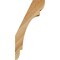 Ekena Millwork 6"W x 8"D x 16"H Olympic Rough Sawn Knee Brace, Western Red Cedar BRC06X08X16OLY00RWR - alternate 4